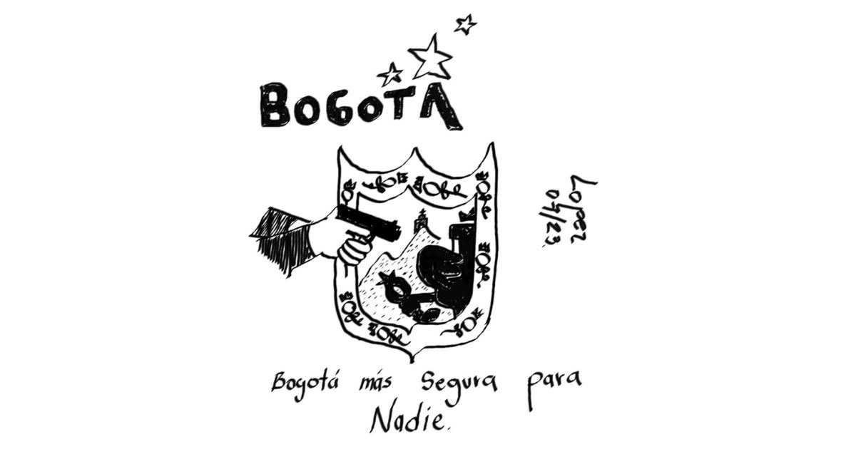Caricatura: Bogotá, una ciudad rentable para la delincuencia