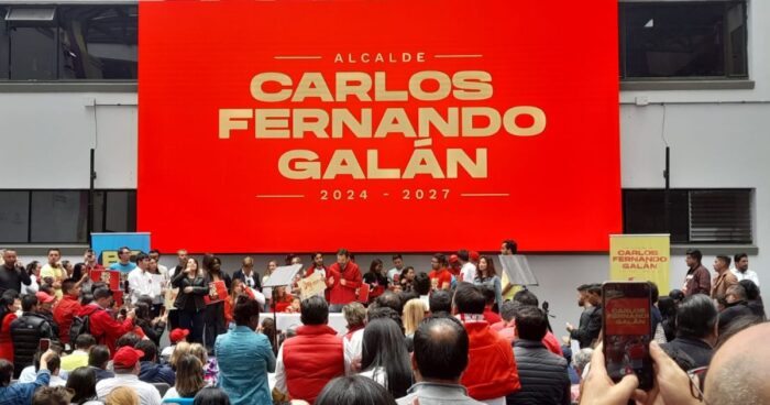 Inscripción a la candidaturas a la alcaldía, Carlos Fernando Galán