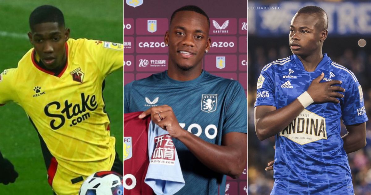 Los 5 jugadores sub 20 que son unas verdaderas minas de oro del fútbol colombiano: tres juegan en Europa