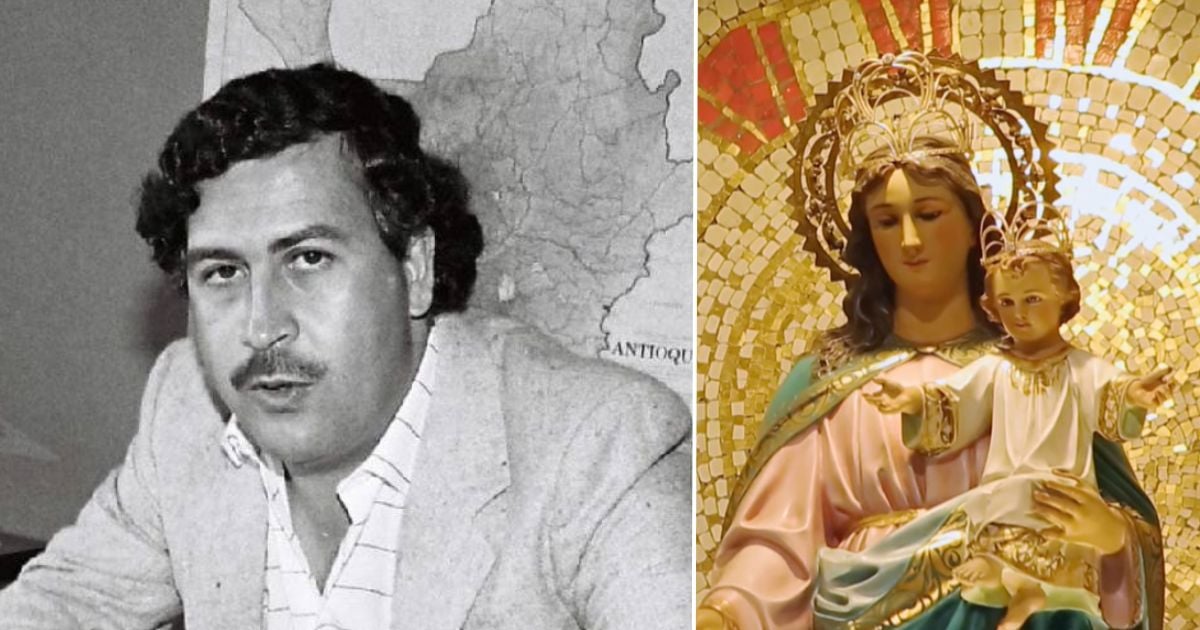 Quien es Maria Auxiliadora la virgen de los sicario que ayudaba a Pablo Escobar