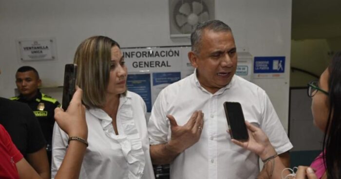 Máximo Noriega y su esposa. Eduardo Noriega y Catalina Velasco MinVivienda