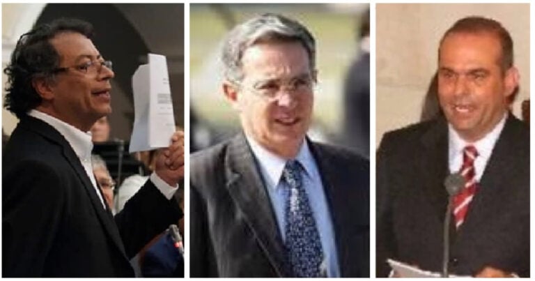 Mancuso en el Congreso - El furioso discurso con el que Petro enfrentó a Mancuso en el Congreso