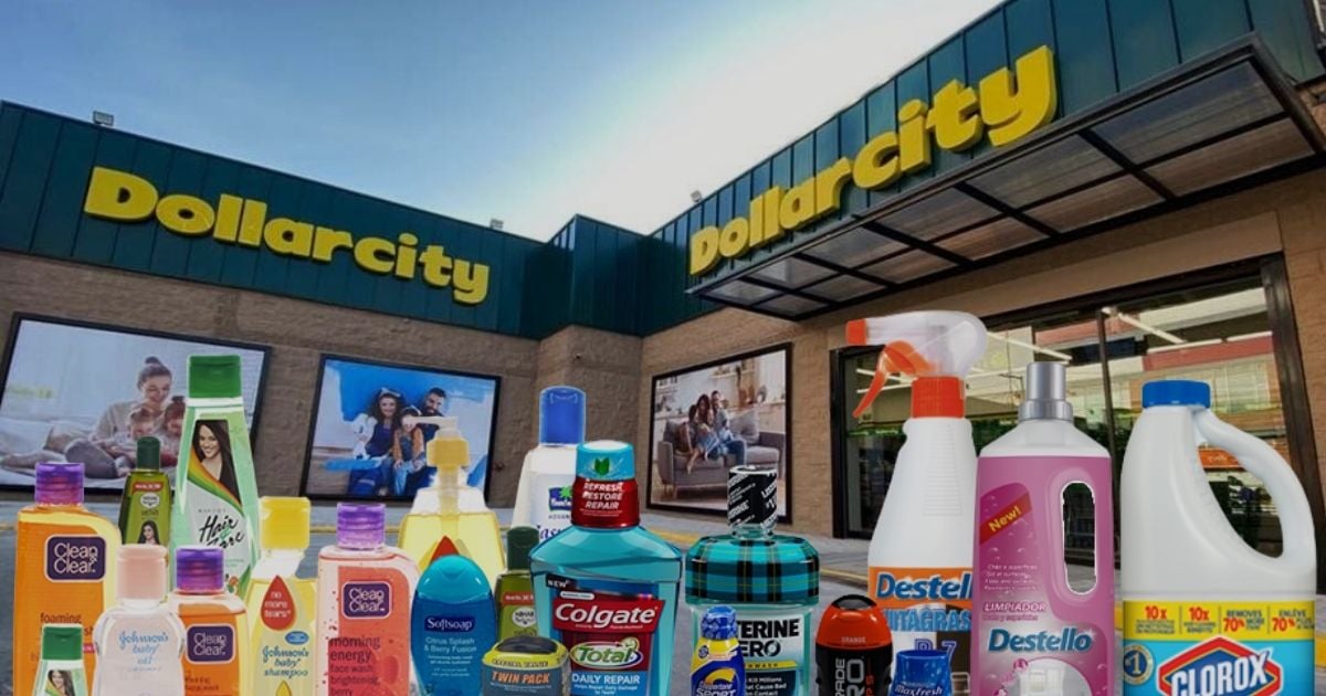 Shampoo, desodorante y los otros productos que en DollarCity encuentra casi a mitad de precio