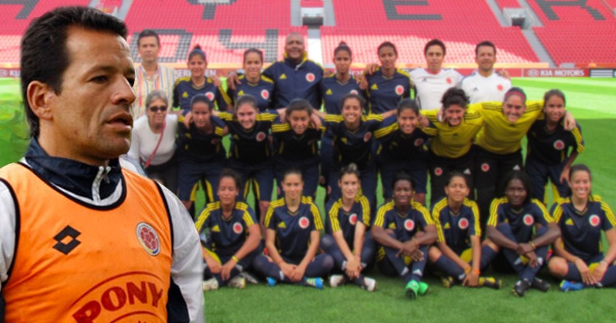 El primer técnico en llevar a una selección Colombia femenina a un Mundial