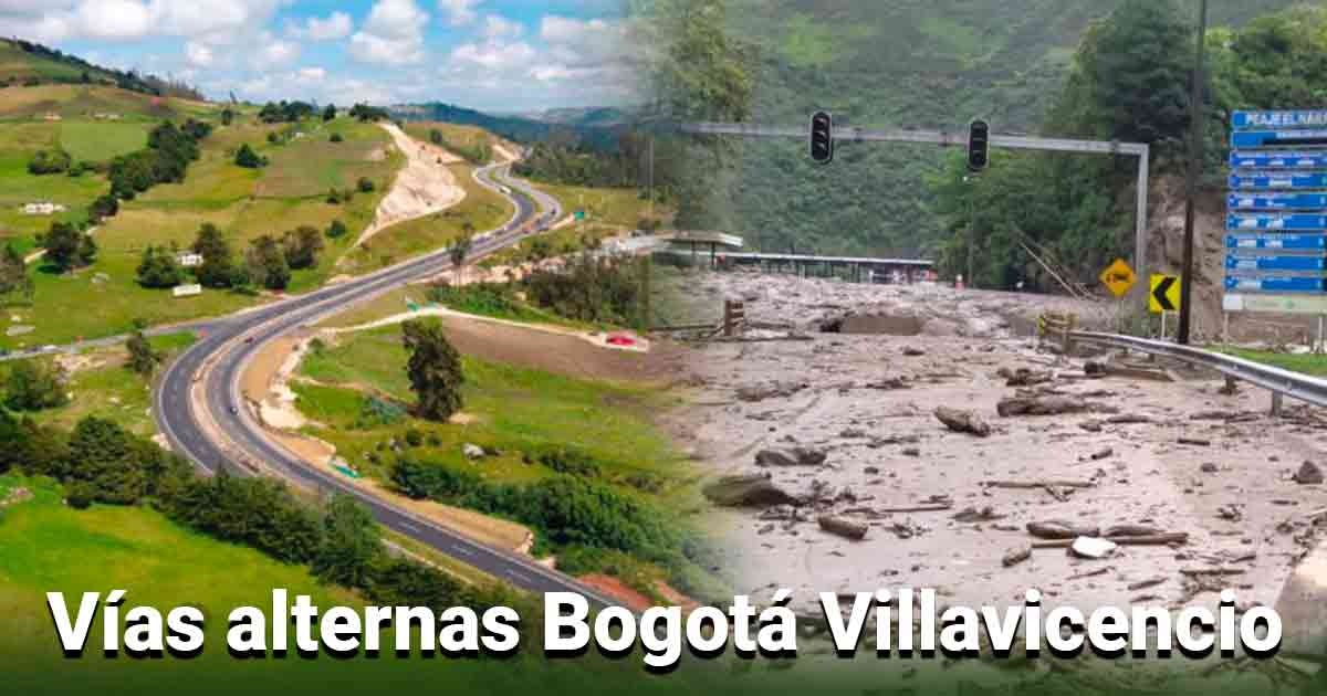 Si usted quiere llegar a Villavicencio estas son las vías alternas que debe tomar