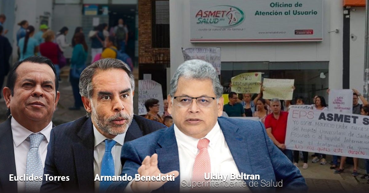 Dos millones de pacientes golpeados por Supersalud ficha de Benedetti y sus contratistas Barranquilleros