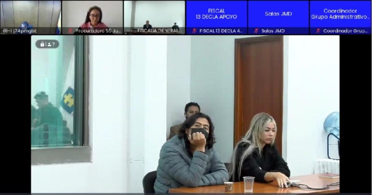 Video - Audiencia en la que se decidió la medida de aseguramiento contra Nicolás Petro y Day Vásquez