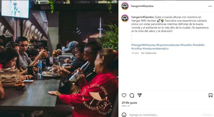  - El restaurante gomelo en las comunas de Medellín al que toca llegar en helicóptero