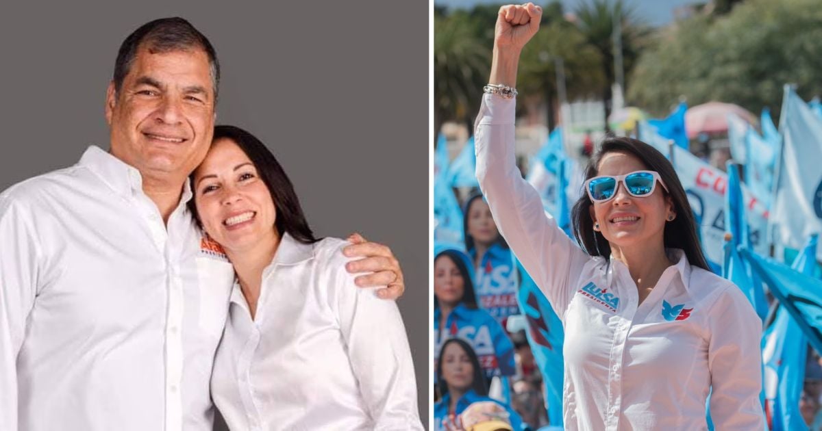 Luisa González, la candidata de Rafael Correa que sería la próxima presidente de Ecuador
