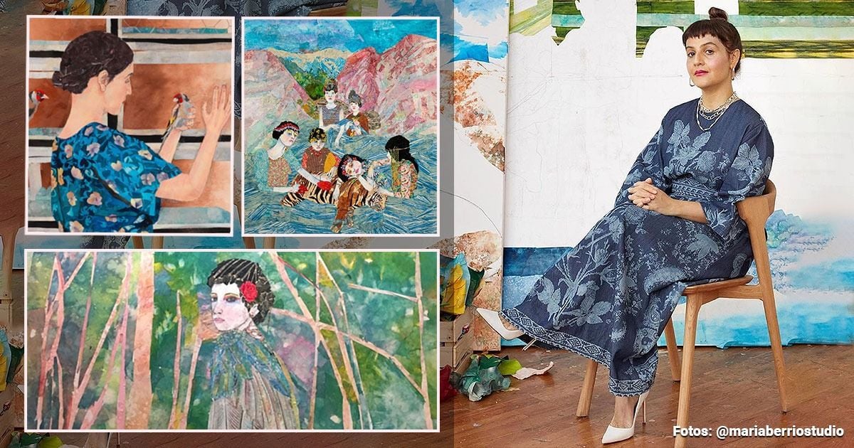 Las claves del éxito de la joven pintora bogotana María Berrío para triunfar en New York