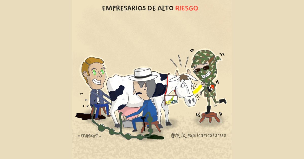Caricatura: Empresarios de alto impacto