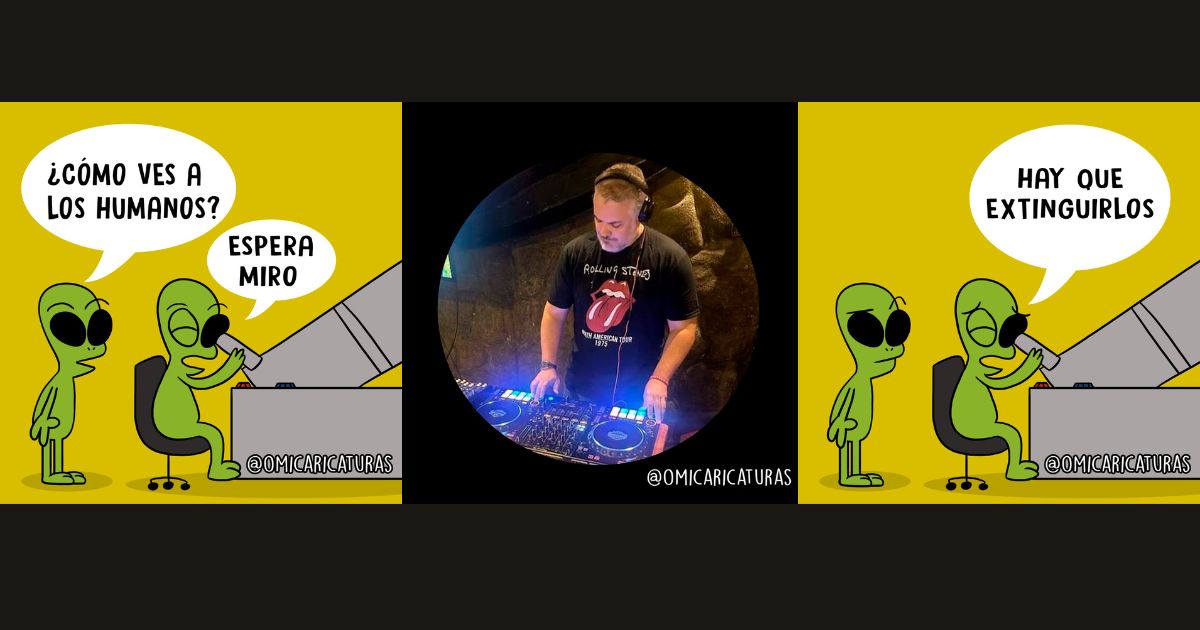 Caricatura: Ellos nos observan