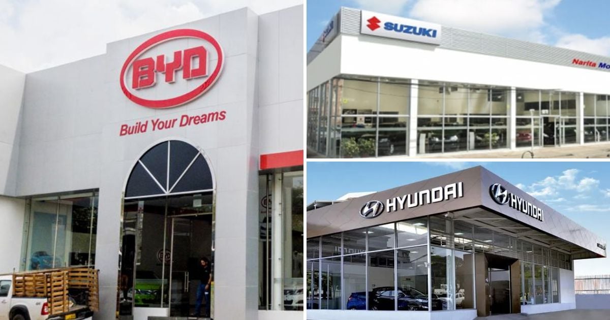 Sigue la caída en ventas de carros en Colombia, Susuki y Hyundai los peores