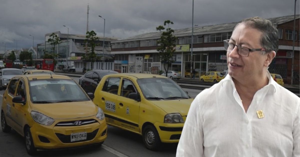 Un nuevo líder de los taxistas Fraicer Rodríguez, encargado de negociar el Paro con el gobierno de Petro