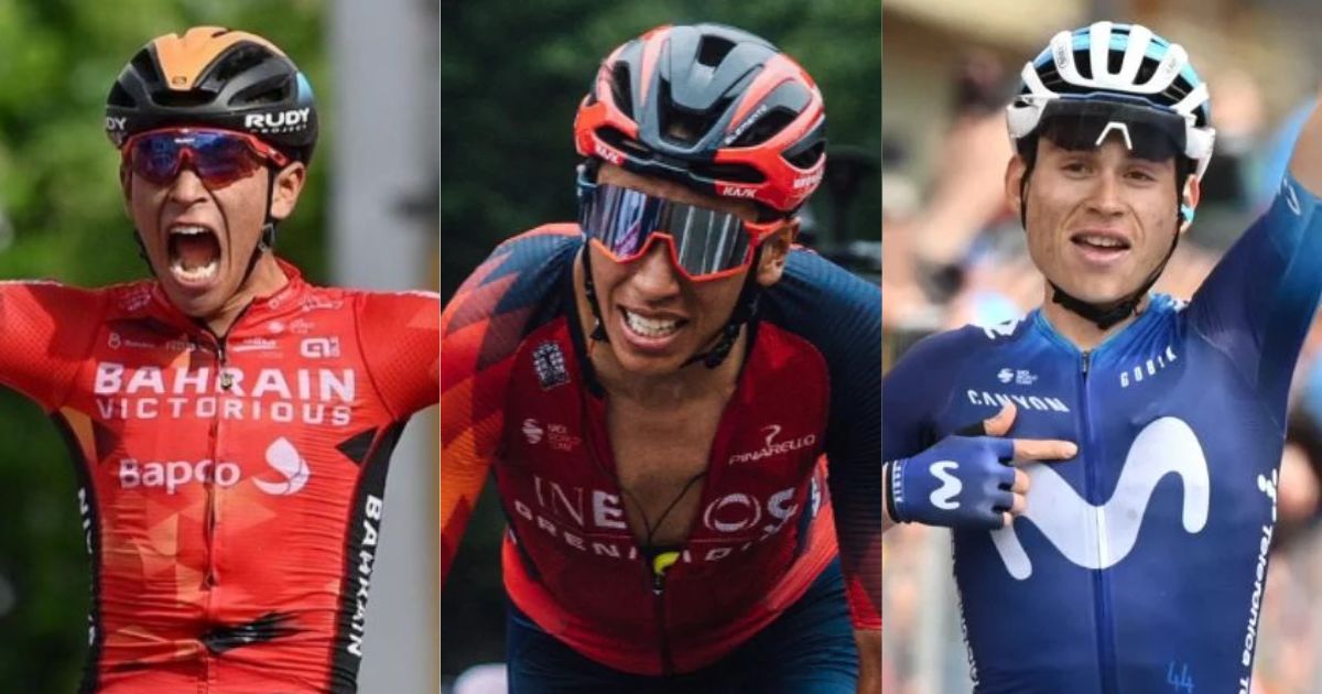 La lista de colombianos que van a estar en la Vuelta a España, dos ganaron etapa en el Giro