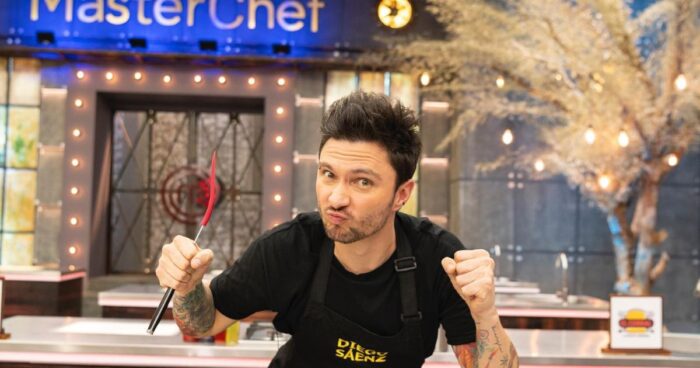 Diego Sáenz, participante de MasterChef Celebrity, canal RCN