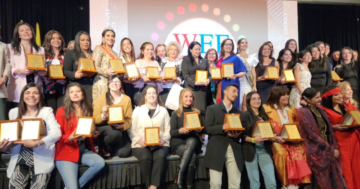 El Women Economic Forum (Colombia) entregó premios a 34 mujeres líderes en empoderamiento económico