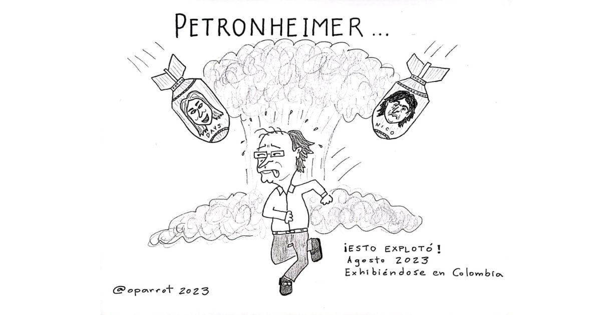 Caricatura: “Petronheimer”