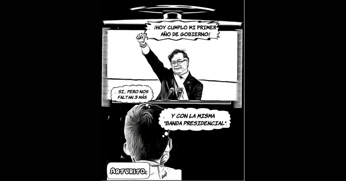 Caricatura: Un año con la misma 