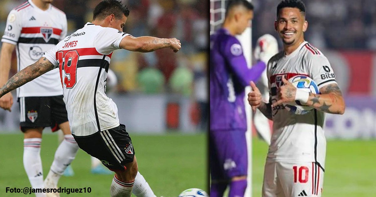 El jugador que no dejó vestir a James Rodríguez la camiseta número 10 en Sao Paulo