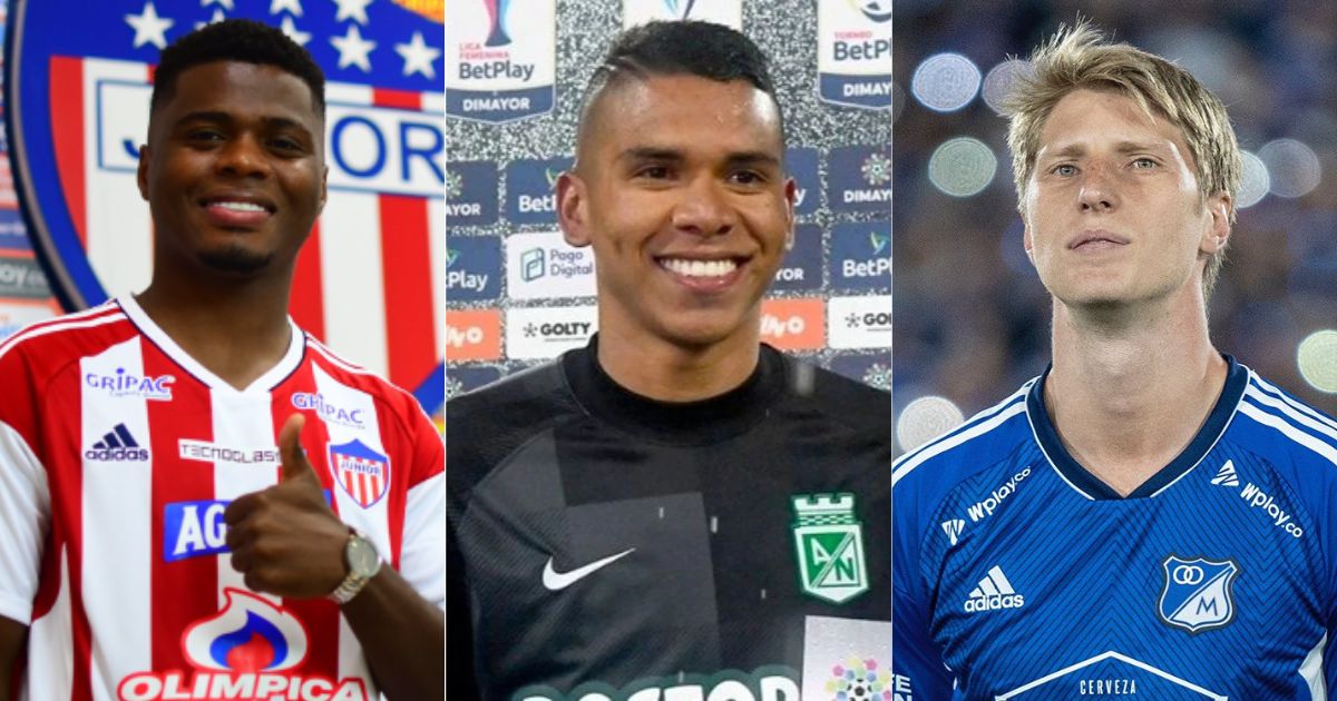 El once titular de los jugadores más caros de la liga BetPlay, Millonarios comanda la lista