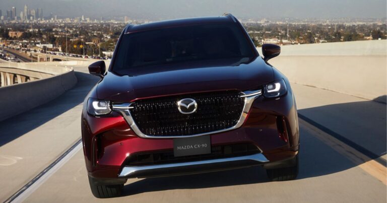 camioneta Mazda CX-90 - La nueva camioneta de Mazda con el que buscan competirle a BMW y Toyota