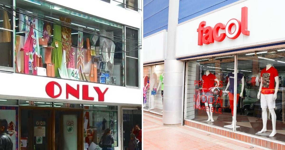 Facol y Only los dos almacenes de ropa colombiana que tiene los precios más baratos