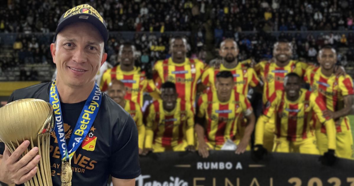 El técnico del Pereira que sabe ser campeón sin hacer escándalos: hace temblar la Libertadores