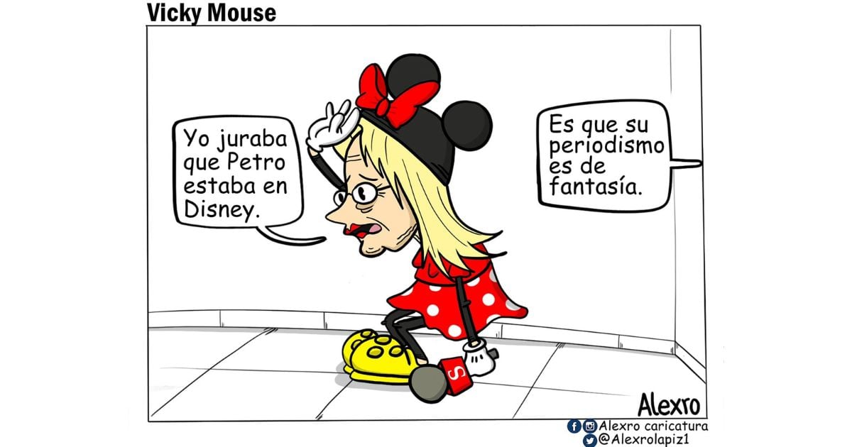 Caricatura: Vicky Mouse