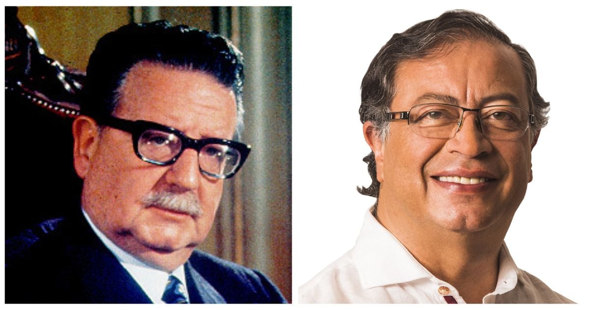 Salvador Allende y Gustavo Petro