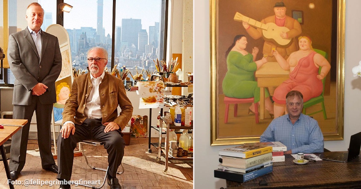 El negociante de arte bogotano que puso a valer millones de dólares los cuadros de Fernando Botero