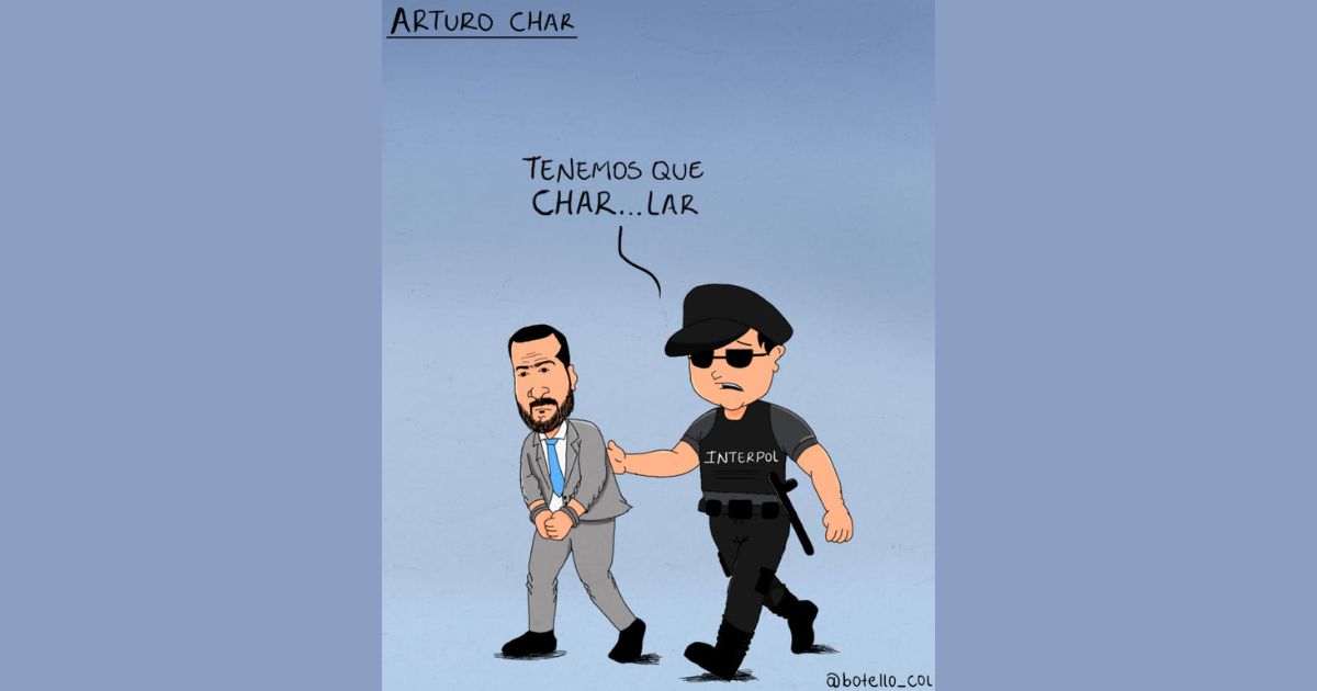 Caricatura: Arturito Char