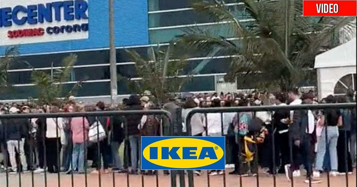 Ikea volvió locos a los bogotanos: larguísimas filas y caos en su inauguración