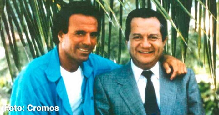 Julio Sánchez Vanegas y Julio Iglesias