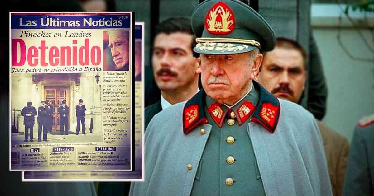 Pinochet: 503 días detenido en Londres. Así se logró la hazaña en 1998