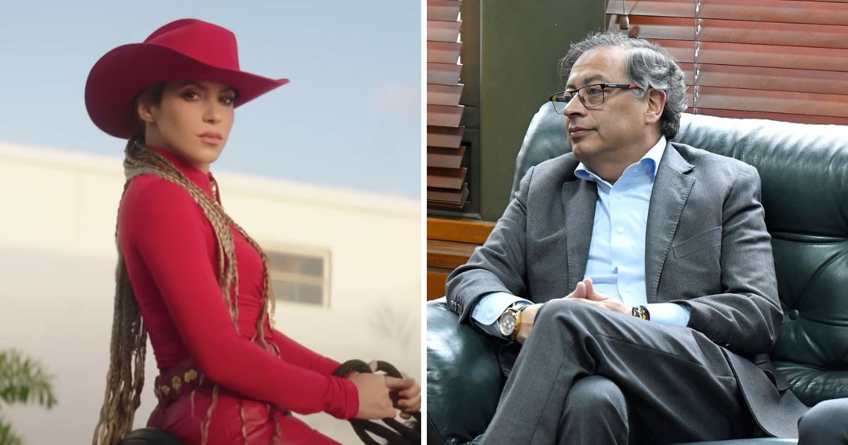 La furia de Shakira con Petro por usar su música para hacer política