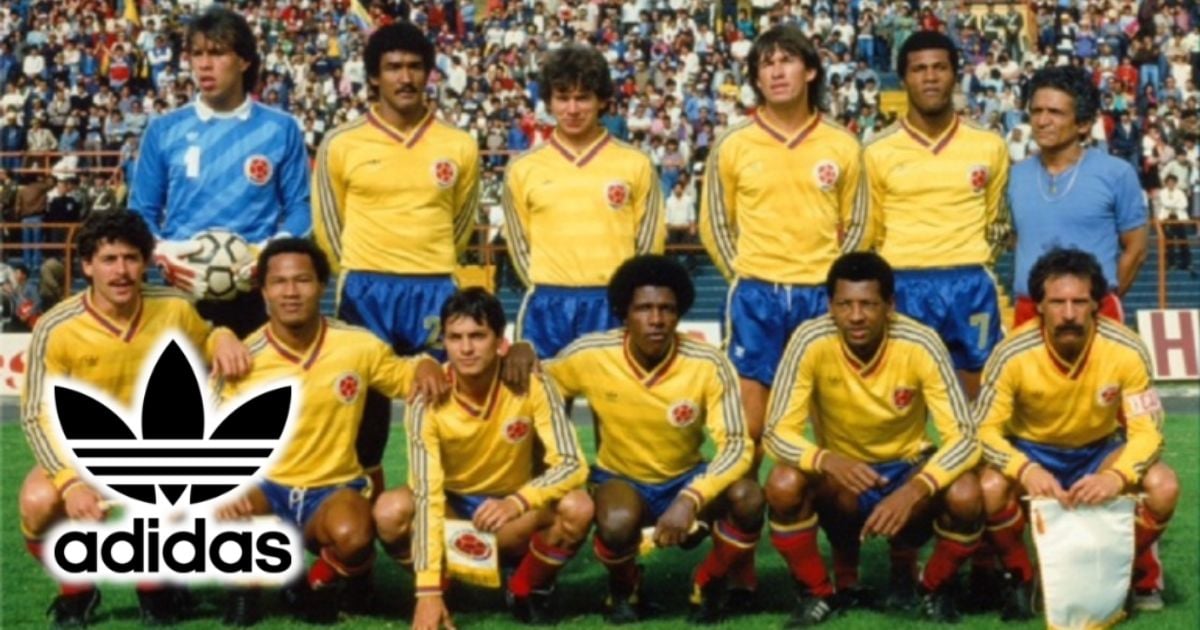 Adidas selección Colombia 1985