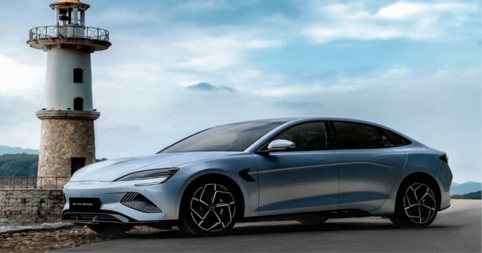 El nuevo carro eléctrico que llega a Colombia, el BYD Seal