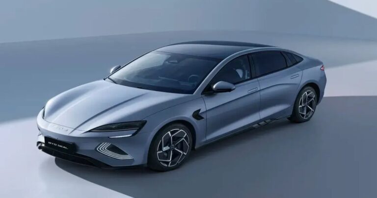 Carro eléctrico BYD Seal - El nuevo carro eléctrico que llega a Colombia: es súper veloz y le compite a Tesla