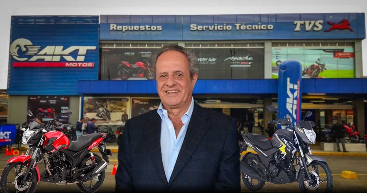 El millonario paisa detrás de AKT, la marca de motos colombiana que se trepó entre las más vendidas