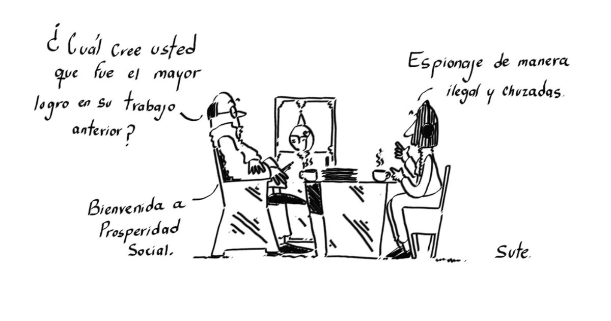 Caricatura: Proceso de selección