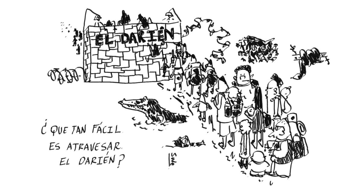 Caricatura: El Tapón del Darin
