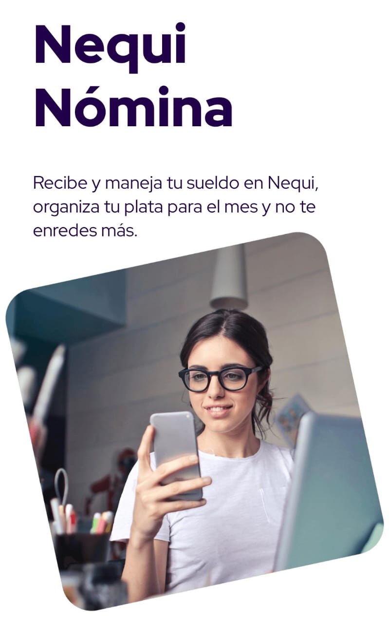 Nequi Nómina, recibir el sueldo en Nequi
