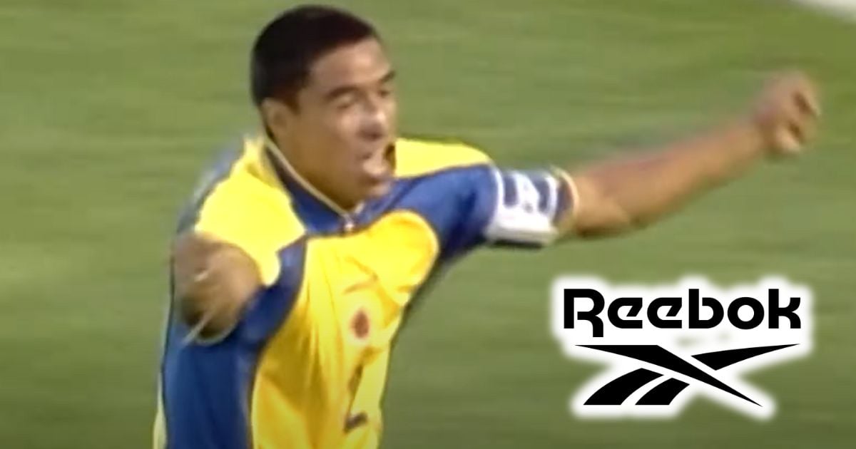 Reebok selección Colombia Copa América 2001
