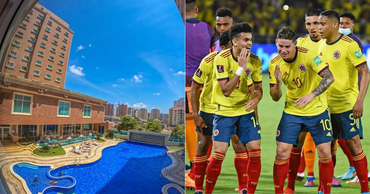 El lujoso hotel donde la selección Colombia duerme en Barranquilla, la suite más cara cuesta $4 millones