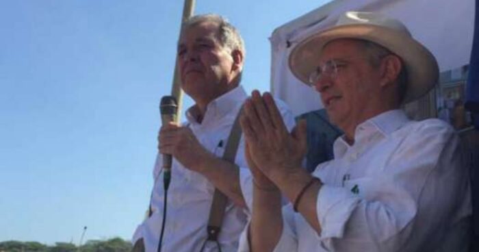 Alejandro Ordóñez y Álvaro Uribe