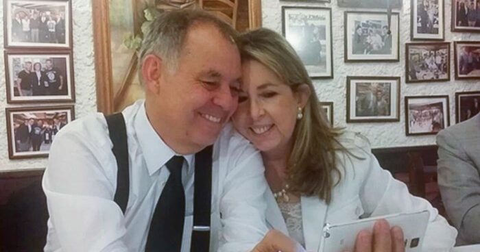 Alejandro Ordóñez y su esposa