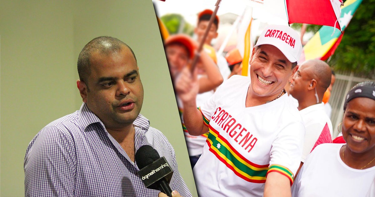 El coqueteo del candidato favorito a ganar en Cartagena a periodista de Win Sports