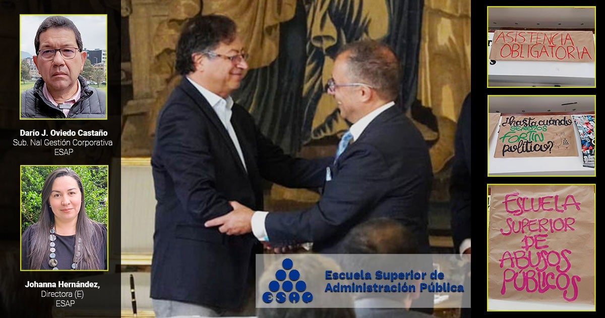 Los enredos de Jorge Iván Bula, el compañero de universidad que Petro nombró rector en la Esap