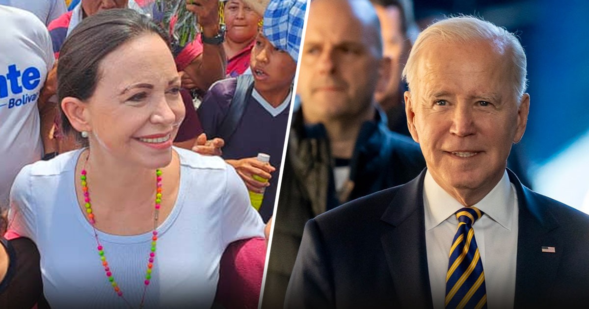 Porqué María Corina Machado no podrá ser la candidata de la oposición si el gobierno Biden no interviene